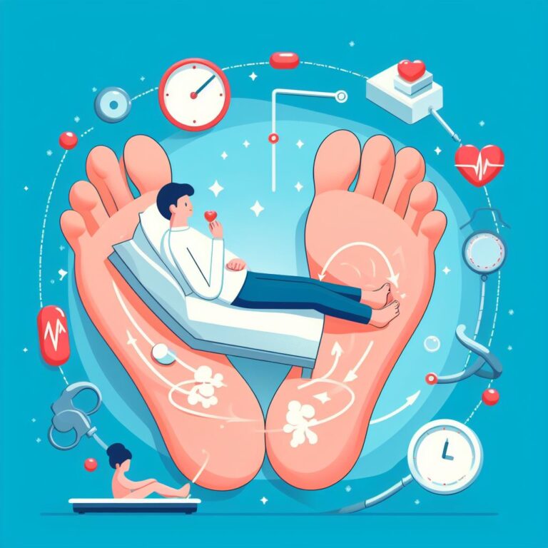how to improve circulation in feet while sleeping